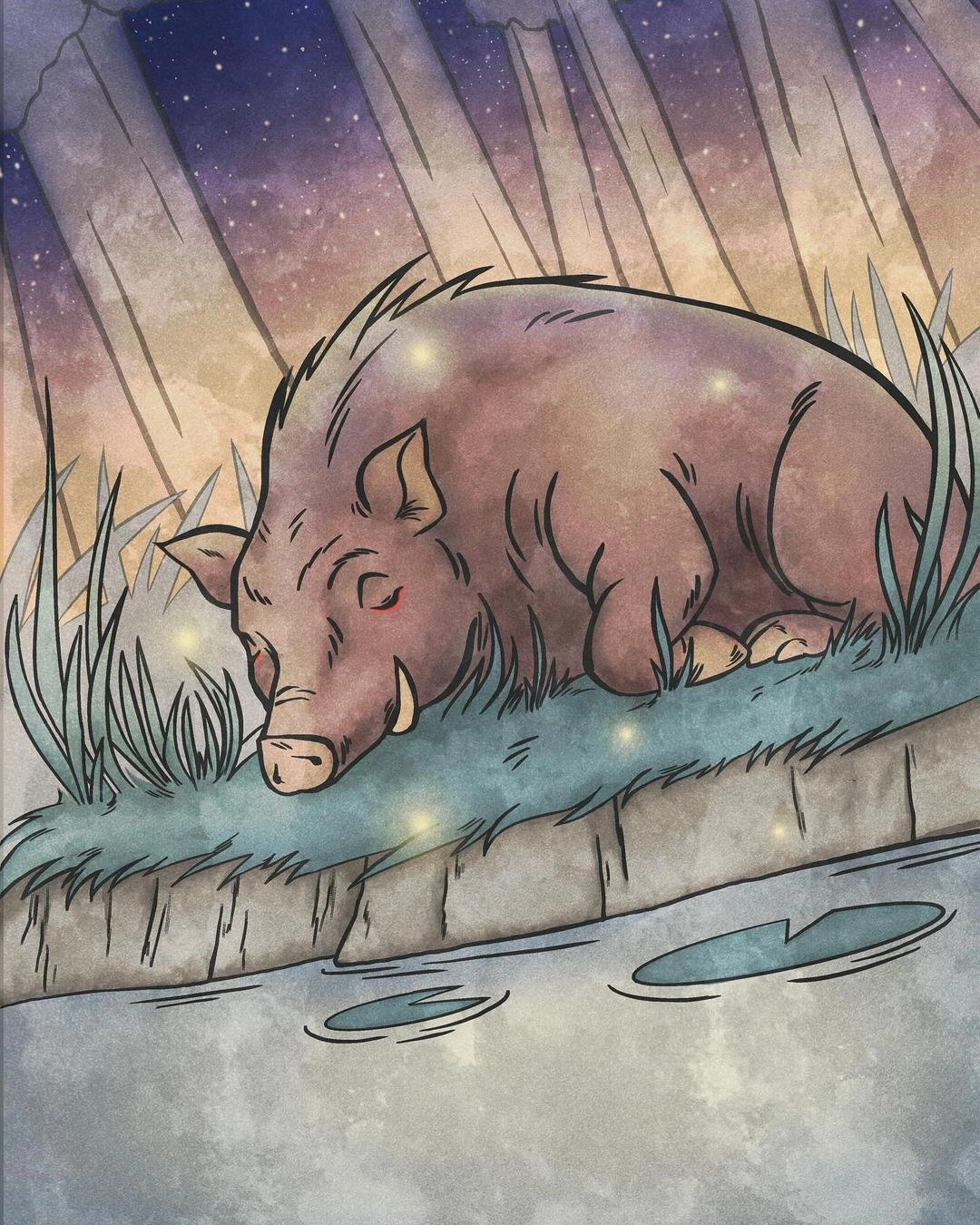 Ilustración de la baraja Chino coshino